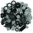 thumbnail image 5 of Wheels-and-Axles-Building-Blocks Set, 90Pcs of Brick Car Vehicle Tires and Chassis Parts Compatible with Major Brand Bricks（Random color of parts）, 5 of 6