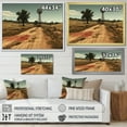 thumbnail image 4 of Designart "Vintage Charm Spinning Oil Tales" Architecture Framed Wall Art - Industrial White Wind Turbines Living Room Framed Canvas Art, 4 of 6