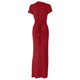 thumbnail image 5 of Vestido ajustado con pliegues y cordones para mujer - Manga corta, cintura alta, doble capa - Conjunto informal para fiesta, 5 of 8