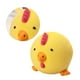 thumbnail image 3 of 1pc Juguete para morder mascotas Molar Squeaker Juguete para masticar de látex Juguete con sonido resistente al desgaste para cachorros de perro (pollito amarillo), 3 of 6