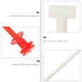 thumbnail image 3 of KAKOWELY 20 Sets Windmill Making Rods Plastic Windmill Rods DIY Windmill Making Accessories,11.22X"X2.36"X0.39", 3 of 5