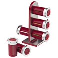 thumbnail image 5 of Honey Can Do Zero Gravity 6 Jar Countertop Magnetic Spice Stand, 5 of 6