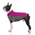 thumbnail image 1 of Chaqueta de chaleco de lana elástica para perros, suéter con cremallera Haif, suéter de lana para perros, abrigo de invierno, ropa cálida para perros para clima frío MFZFUKR CPB-DE-LYY2318-8, 1 of 6
