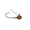 Matte Brown, variant on 6th Sense – Divine Ned Football Jig Head Matte Series Finesse Bass Fishing Jig Head with Weed Guards