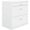 White, variant on Lorell LLR69840SR Lateral File&#44; Silver