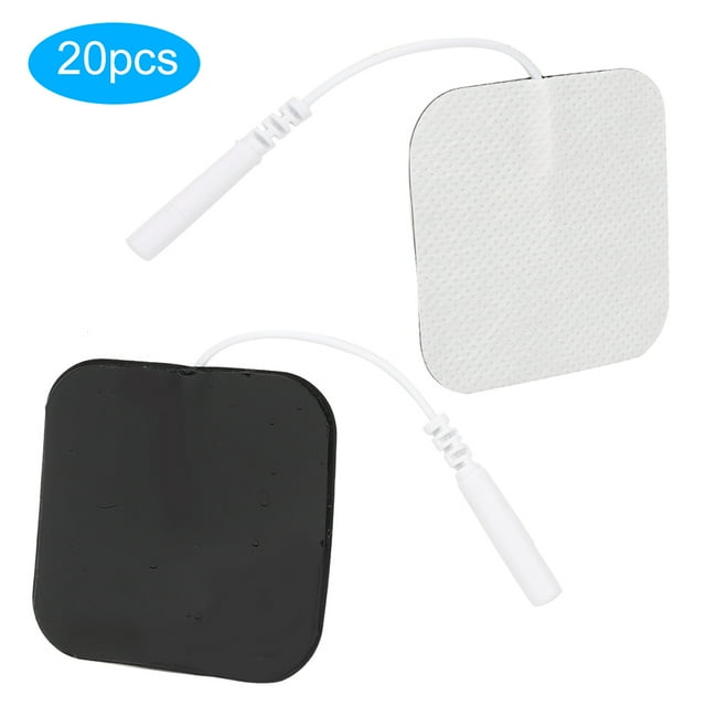 Nonwovens Electrode Patches,20Pcs 5x5cm Physical Therapy Massage Stickings Electrode Pads Power Packed Performance