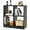 Black, variant on Costway 4-Cube Bookcase Floor Open Wooden Bookshelf Storage Cabinet Toy Organizer Black