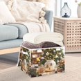 thumbnail image 5 of Storage Box With Lid 16.5x12.6x11.8In Foldable Stacked Household Storage Box Romantic Christmas Decoration, 5 of 7