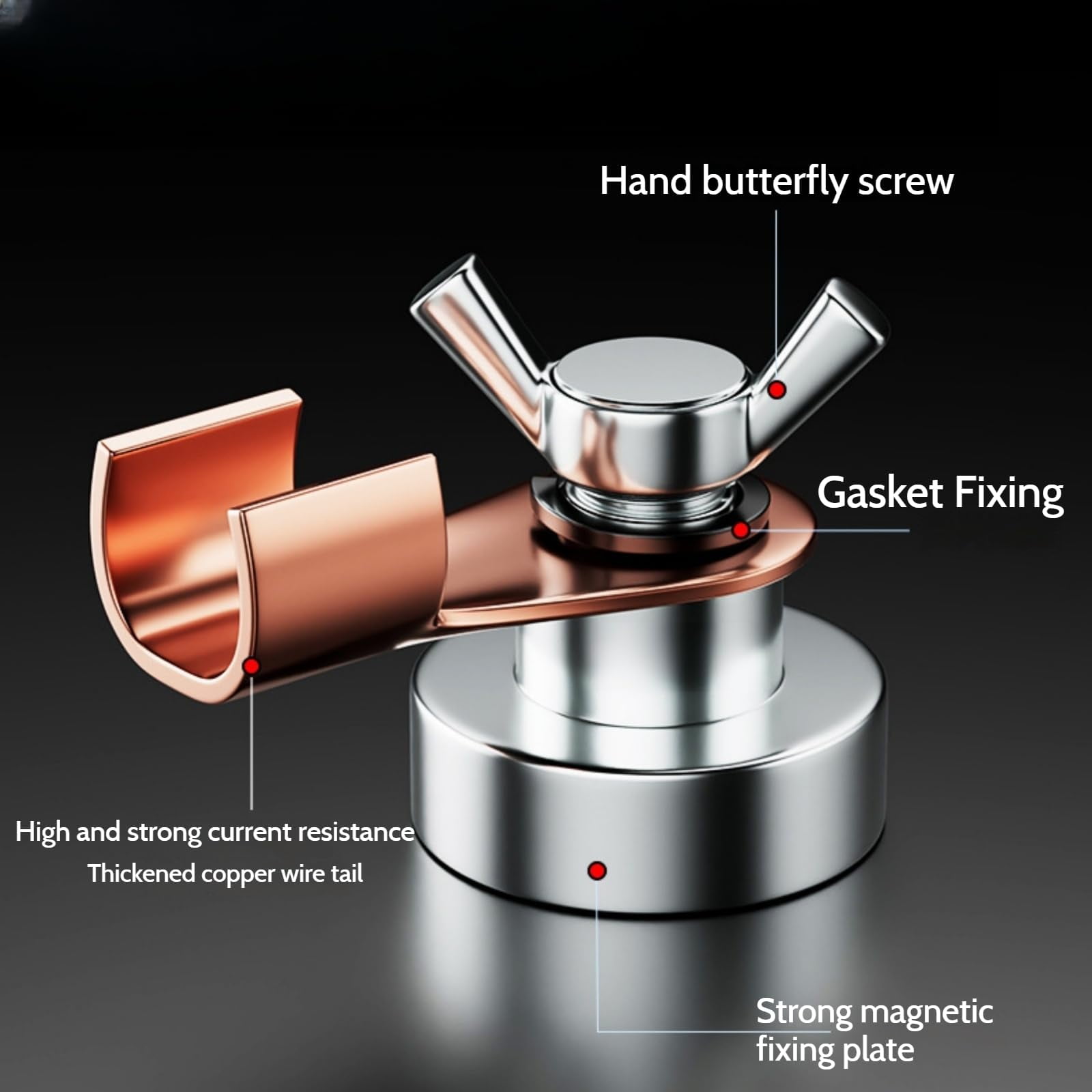 Welding Magnetic Grounding Clamp, Magnetic Welding Ground Clamp, Welding Magnets Clamps Tool, Welding Support Clamps Tools for Weldings Cutting