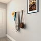 thumbnail image 3 of Ganchos de pared bsdonte Wood, paquete de 4 ganchos para abrigos de madera natural, 3 of 6