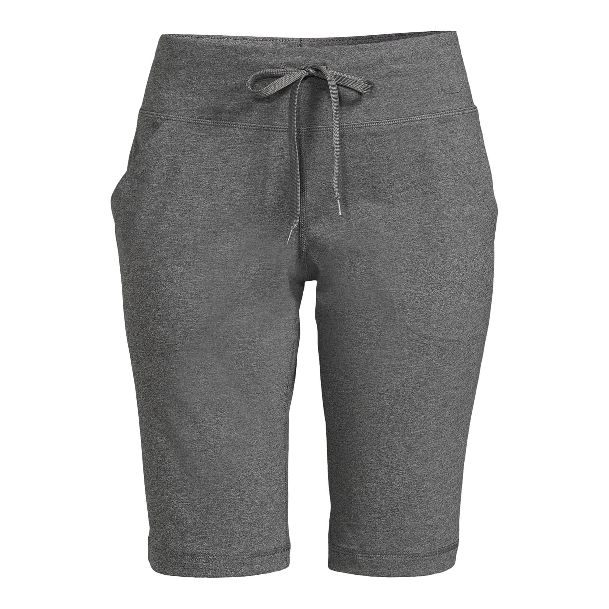 Athletic Works Women's Dri More Active Bermuda Shorts, Sizes S-XXL