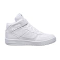 thumbnail image 2 of Tenis Tipo Bota Panam Mujer Moda Casual Urbano Tipo Piel Blanco Suela Ligera 126A6S blanco 24 Panam  126A6S, 2 of 6
