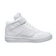 thumbnail image 2 of Tenis Tipo Bota Panam Mujer Moda Casual Urbano Tipo Piel Blanco Suela Ligera 126A6S blanco 22, 2 of 6