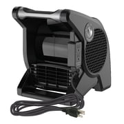 Lasko 14 High Velocity Utility Fan, 3-Speed, 2 Outlets, Pivoting, Black, U15617