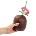 thumbnail image 2 of Hawaiian Summer Pineapple Coconut Drinking Cup Strawberry Shaped Juice Drink Cups for Birthday Weddi, 2 of 5