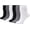 Assorted White/Black/Gray, variant on Miaocao Womens Slouch Scrunch Boot Socks, 6-Pairs Retro Cushioned Knee High Soft Knit Sock Girls Casual Athletic