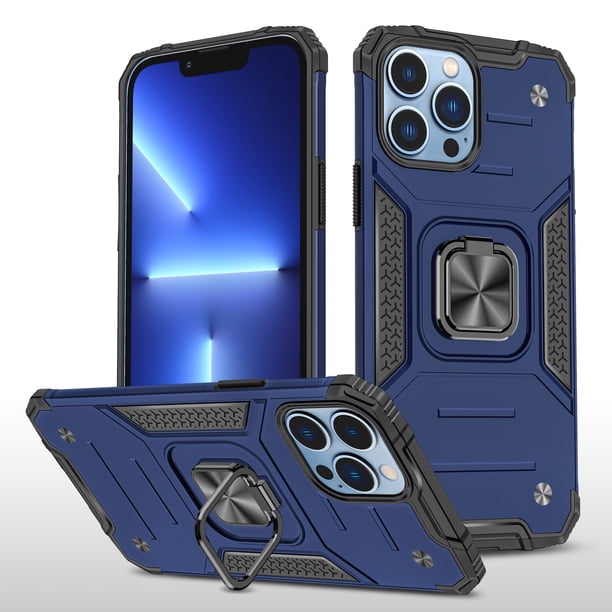 Funda de teléfono con soporte de anillo de Metal magnético para iPhone 11 12 13 14 Pro Max Xs XR X 8 7 6 6s Plus SE 2022 Coque Fundas Capa Tan Jianjun unisex