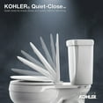 thumbnail image 4 of Kohler 7673-0 Sièges de Toilette, Blanc, 4 of 4