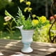thumbnail image 5 of Maceta, escultura, regalo, estatua para exteriores, florero, contenedor para plantas Blanco, 5 of 8