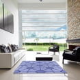 thumbnail image 6 of Ahgly Company Indoor Rectangle Patterned Jeans Blue Area Rugs, 2' x 3', 6 of 6