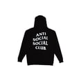 thumbnail image 2 of Anti Social Social Club Men's Mind Games Hoodie (SS20) Black, from StockX, 2 of 3