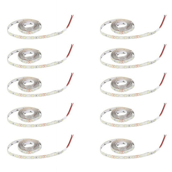 10pcs 1M 60-3528 SMD Waterproof LED Light Strip DC12V (White),10 x 1M LED Light Strip,White