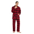 thumbnail image 3 of Kolipajam Couples Matching Pajamas Set 100% Cotton Flannel Pajamas for Couples with Pockets 3XL, 3 of 5