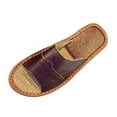 thumbnail image 2 of ZTTD Summer Men's Indoor Home Household Sandals Non-Slip Slippers Fashion Slippers Brown, 2 of 5