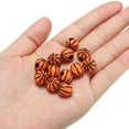 thumbnail image 4 of Uxcell Sport Ball Beads Opaque Acrylic Sports Beads Basketball Beads Spacer Loose Beads Craft for DIY Necklace Bracelet 60 Pcs Orange, 4 of 7