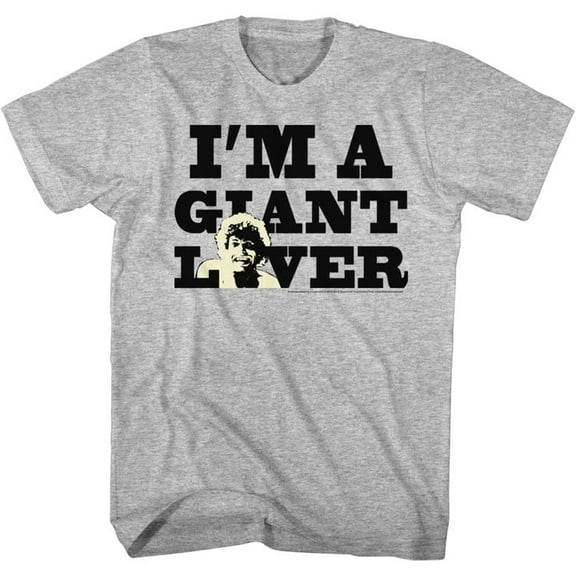 Andre The Giant Giant Lover Gray Heather Adult T-Shirt 4Xl