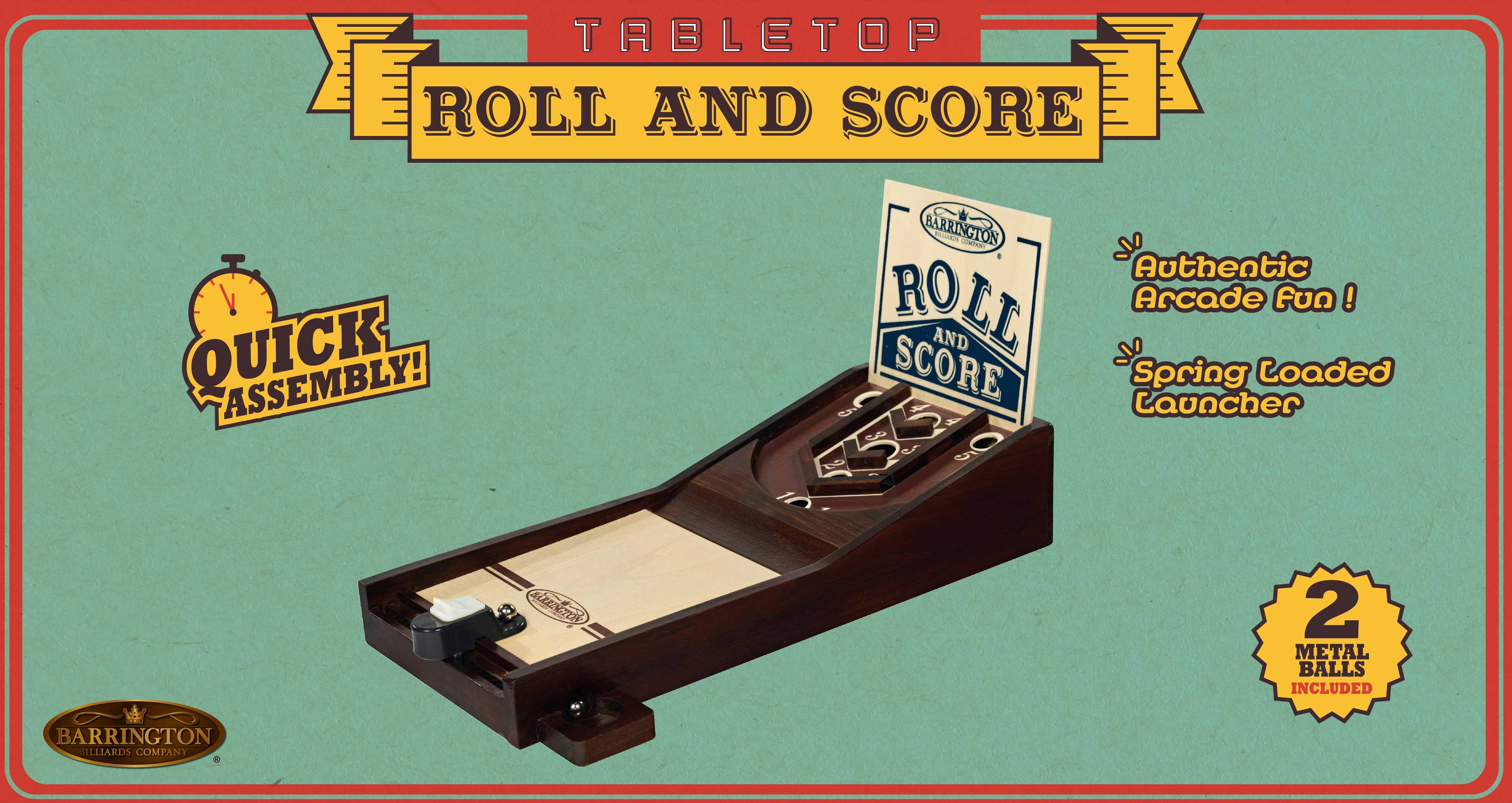 Barrington Tabletop Roll And Score