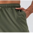 thumbnail image 5 of LYMAYTER Runing Pants for Men Casual Quick-Dry Stretch Long Pants Lightweight Workout Cuffed Pants S-2XL, 5 of 9