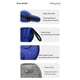 thumbnail image 4 of Caja De Almacenamiento Portátil Para Auriculares Compatible Con La Serie Xbox Anti-Drop Blue Bluetooth Estuche De Transporte Para Auriculares Caja De Auriculares Inalámbricos Vogacara HA036730-00, 4 of 6