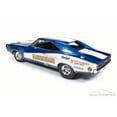 thumbnail image 4 of 1969 Dodge Charger Hawaiian NHRA Funny Car, Blue - Auto World AW231 - 1/18 Scale Diecast Model Toy Car, 4 of 5