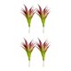 thumbnail image 4 of Plantas artificiales no tóxicas Injueey 2 piezas Rojo, 4 of 6