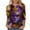 Multicolor, variant on YUGYXL Casual Plus Size 3/4 Sleeve Shirt for Women Fashion Mardi Gras Carnival Mask Printed Clothes Summer Crew Neck Loose Comfy Tshirts Party Tunic Tees Sales
