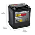 thumbnail image 3 of EverStart Platinum BOXED AGM PowerSport Battery, Group Size TX30LA 12Volt, 385 CCA, 3 of 5