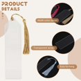 thumbnail image 5 of 73Pcs Acrylic Bookmarks Blanks,Sublimation Acrylic Book Markers, DIY Crafts Projects Sublimation Acc, 5 of 5