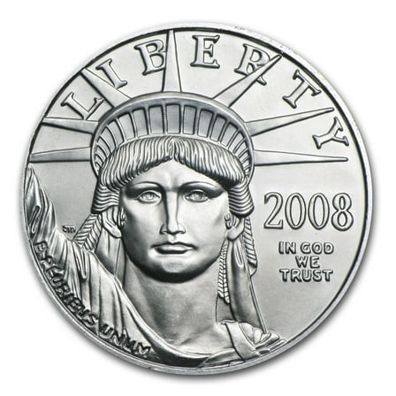 2008 1/10 oz American Platinum Eagle BU