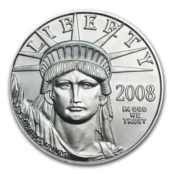 2008 1/10 oz American Platinum Eagle BU