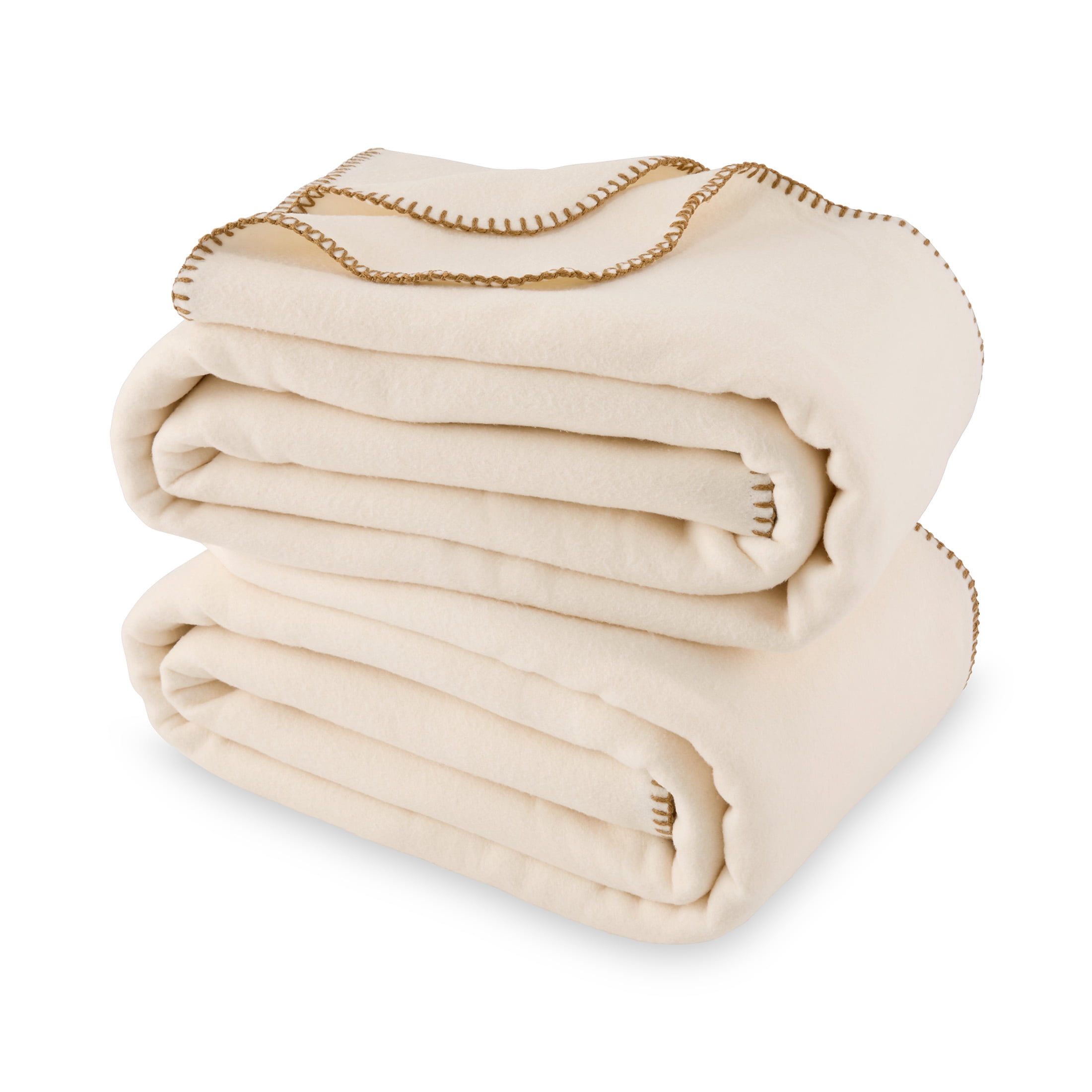 Mainstays Super Soft Vanilla Dream Fleece Bed Blanket, King