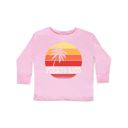 

Inktastic Puerto Rico Vacation Cruise Gift Toddler Boy or Toddler Girl Long Sleeve T-Shirt