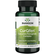 Swanson Controlled Release Curqfen Curcumin/Fenugreek Complex 500 mg 60 Veggie Capsules