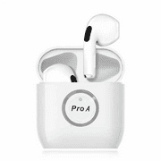 UrbanX S80 Pro True Wireless Earbuds with 4 Mics, Bluetooth 5.0 Touch Control, Quick Charge, Deep Bass, in-Ear Detection Headphones, For Sony Xperia C5 Ultra Dual, 38H Playtime (White)