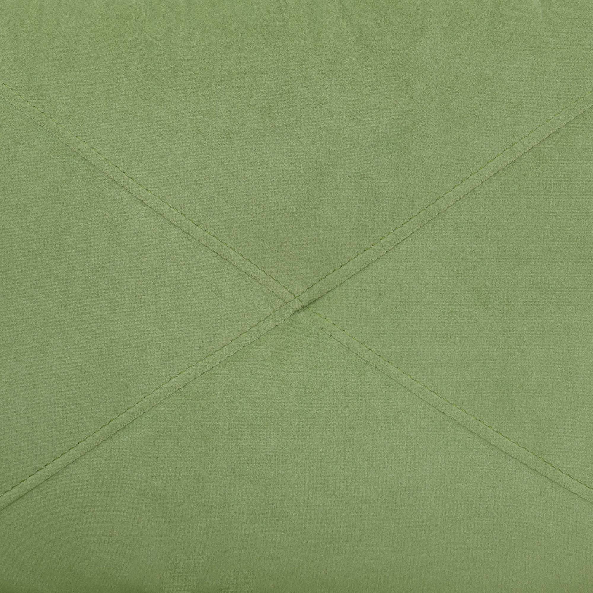 MAYEERTY L-Shaped Sectional Sofa Flannel Sofa Set for Living Room, Green
