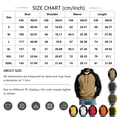 thumbnail image 3 of HAJWOH Mens Hoodies Pullover Lightweight Block Color Sweatshirts Casual Long Sleeve Shirts Drawstring with Pocket, 3 of 5