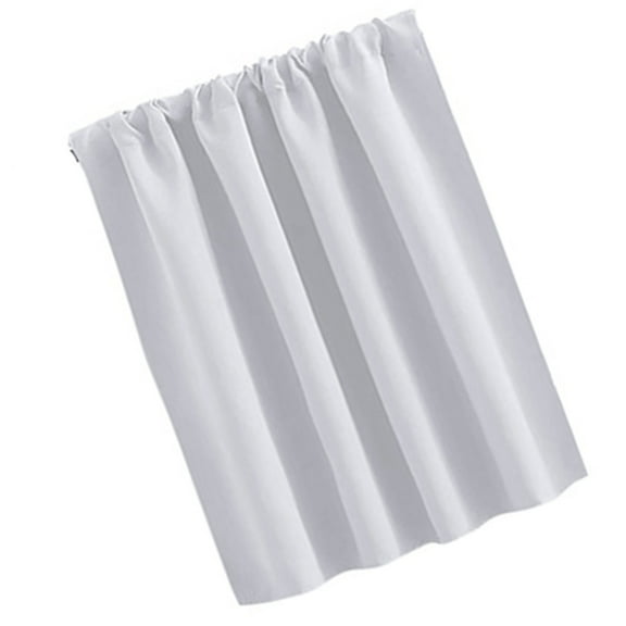 Small Short Blackouts Curtains for Kitchen and Bathroom Window Thermals Fabric Rod Pocket