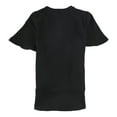 thumbnail image 2 of ALFANI Womens Black Flutter V Neck Wear To Work Hi-Lo Top S, 2 of 2