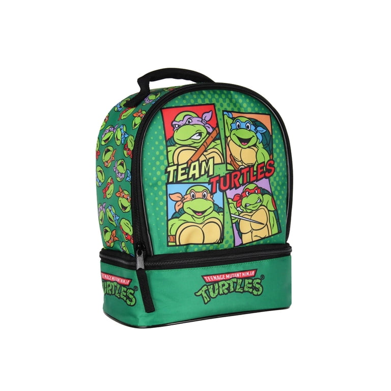 Nickelodeon Teenage Mutant Ninja Turtles Lunch Box 9 inch Dual