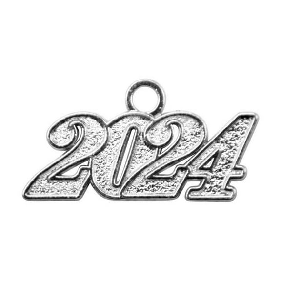Endea Graduation Silver Tassel Date Charm Year 2024